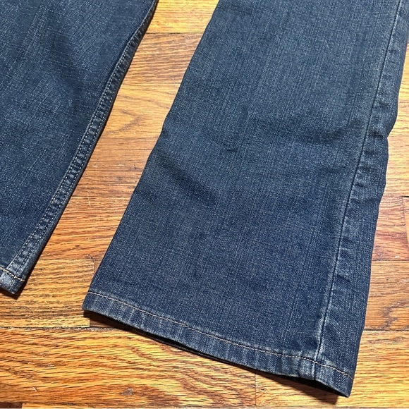 Y2K Express Sarula Precision Fit Low Rise Flare Jeans Women’s Size 4 S Whiskered - Picture 13 of 14